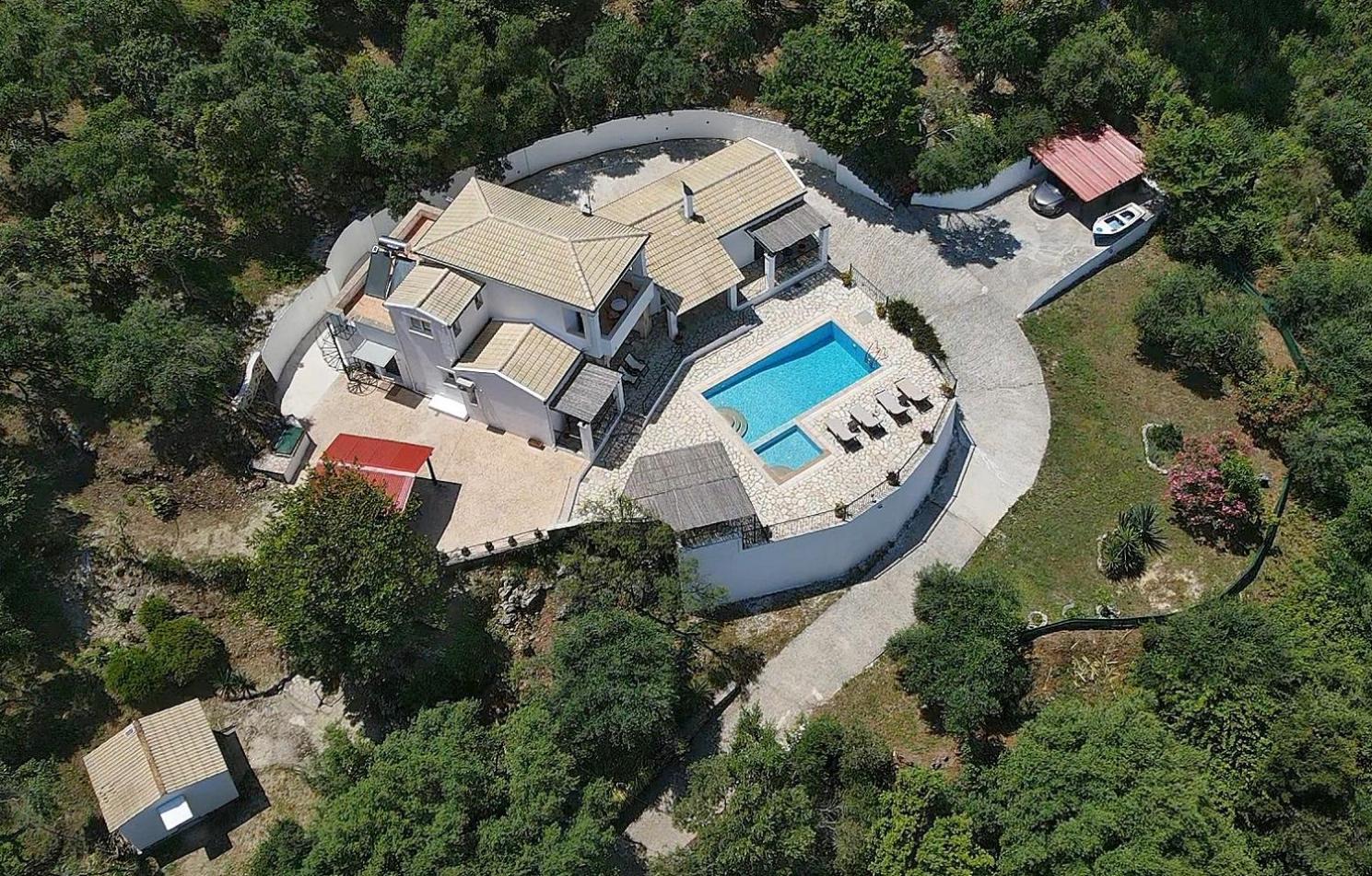 Villa Boukari Chlomos Eksteriør billede